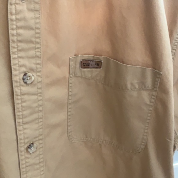 Men’s Carhartt Short Sleeve Button Down Shirt - Picture 4 of 5